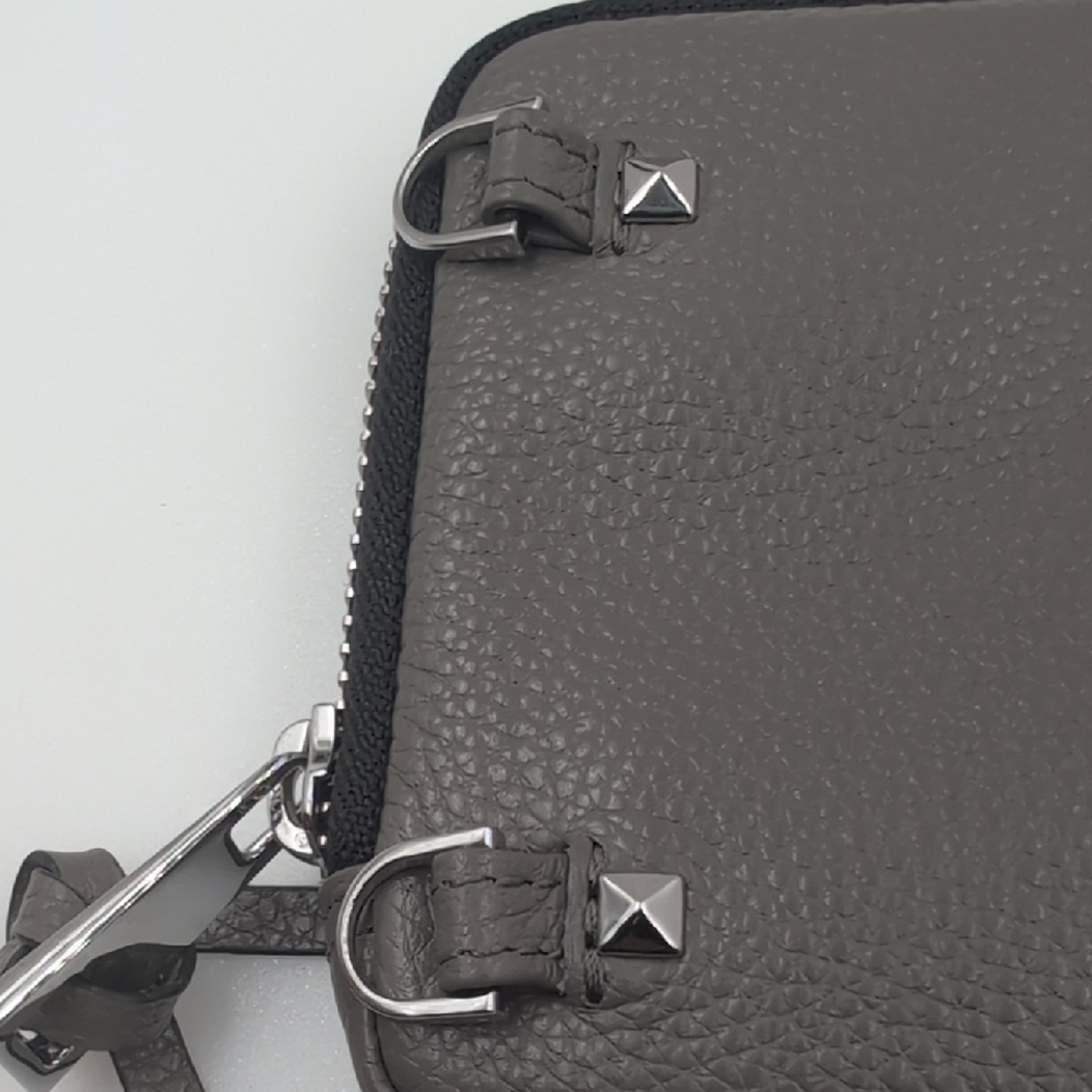 Bandolier Greige And Silver Expanded Pouch Wallet - Picture 7 of 7